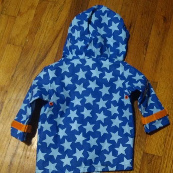 i play Blue Star Pattern Hooded Jacket - Picture 6 of 6